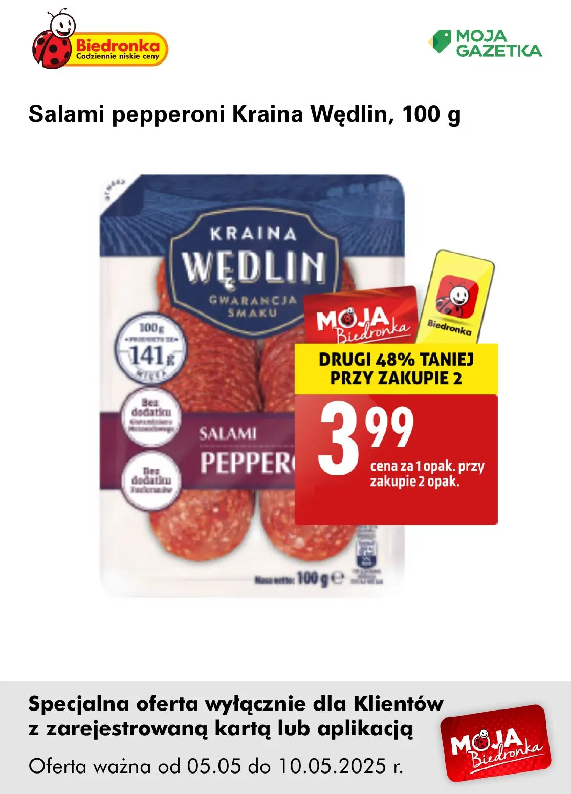 gazetka promocyjna Biedronka Oferta z kartą Moja Biedronka - Strona 19