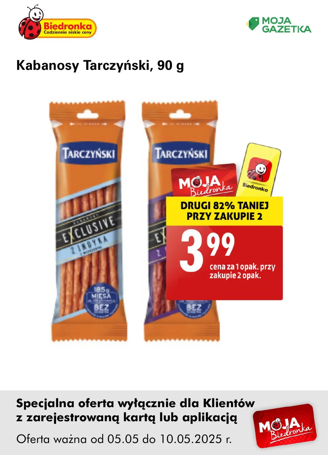 gazetka promocyjna Biedronka Oferta z kartą Moja Biedronka - Strona 22