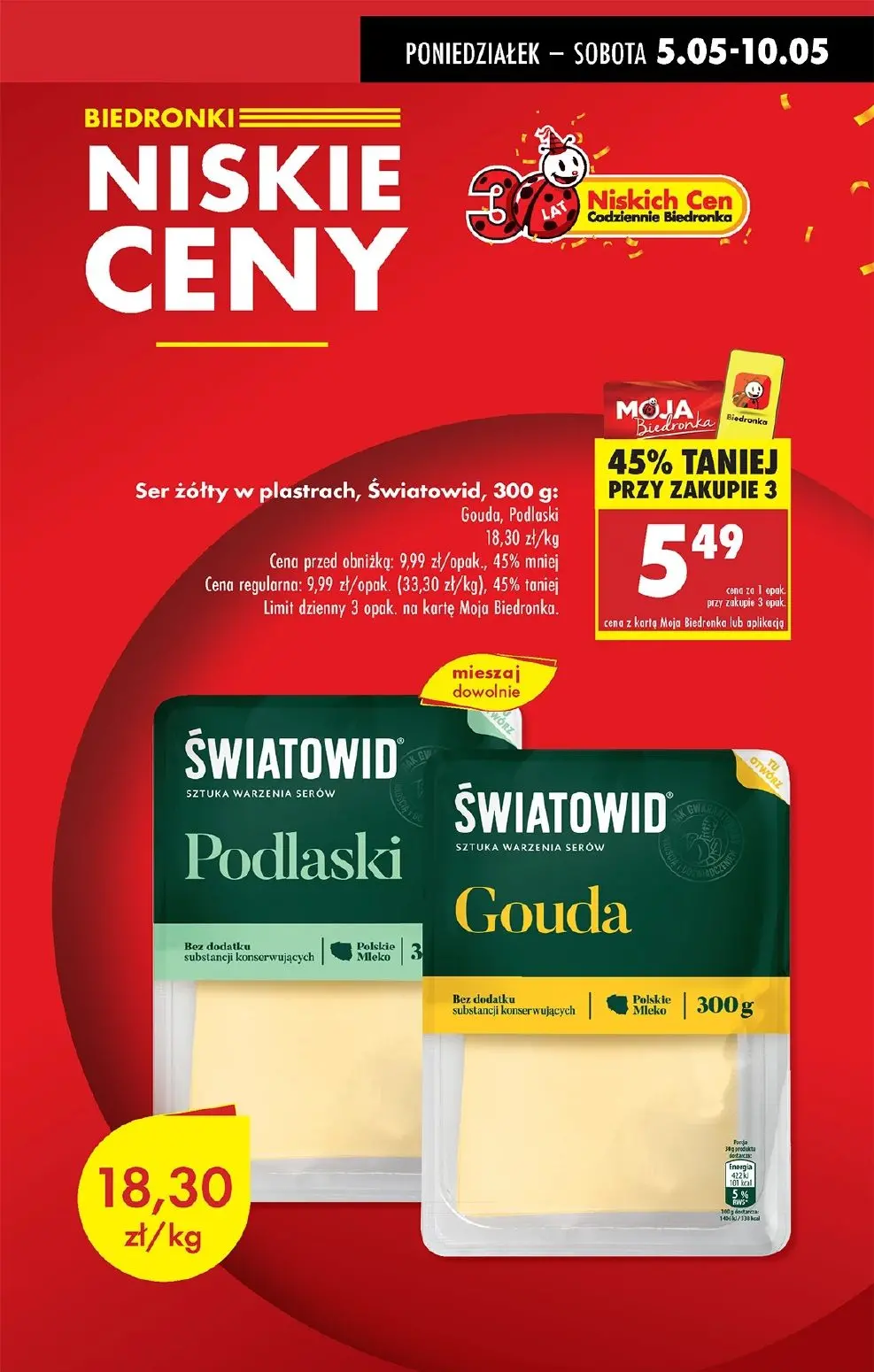 gazetka promocyjna Biedronka Lada tradycyjna. Od poniedziałku - Strona 3