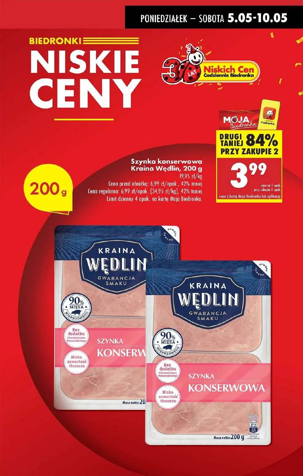 gazetka promocyjna Biedronka Lada tradycyjna. Od poniedziałku - Strona 5