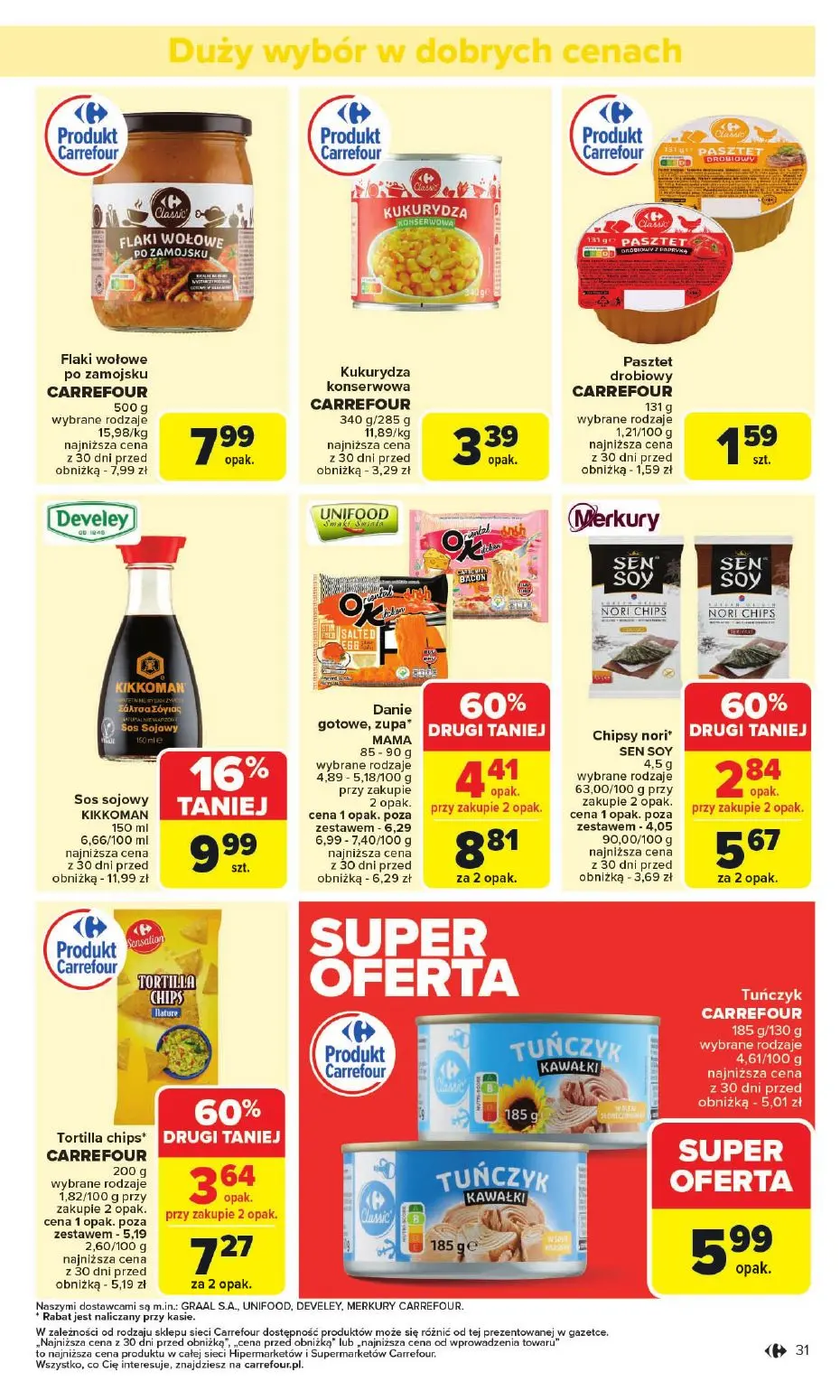 gazetka promocyjna Carrefour Market Od poniedziałku - Strona 33