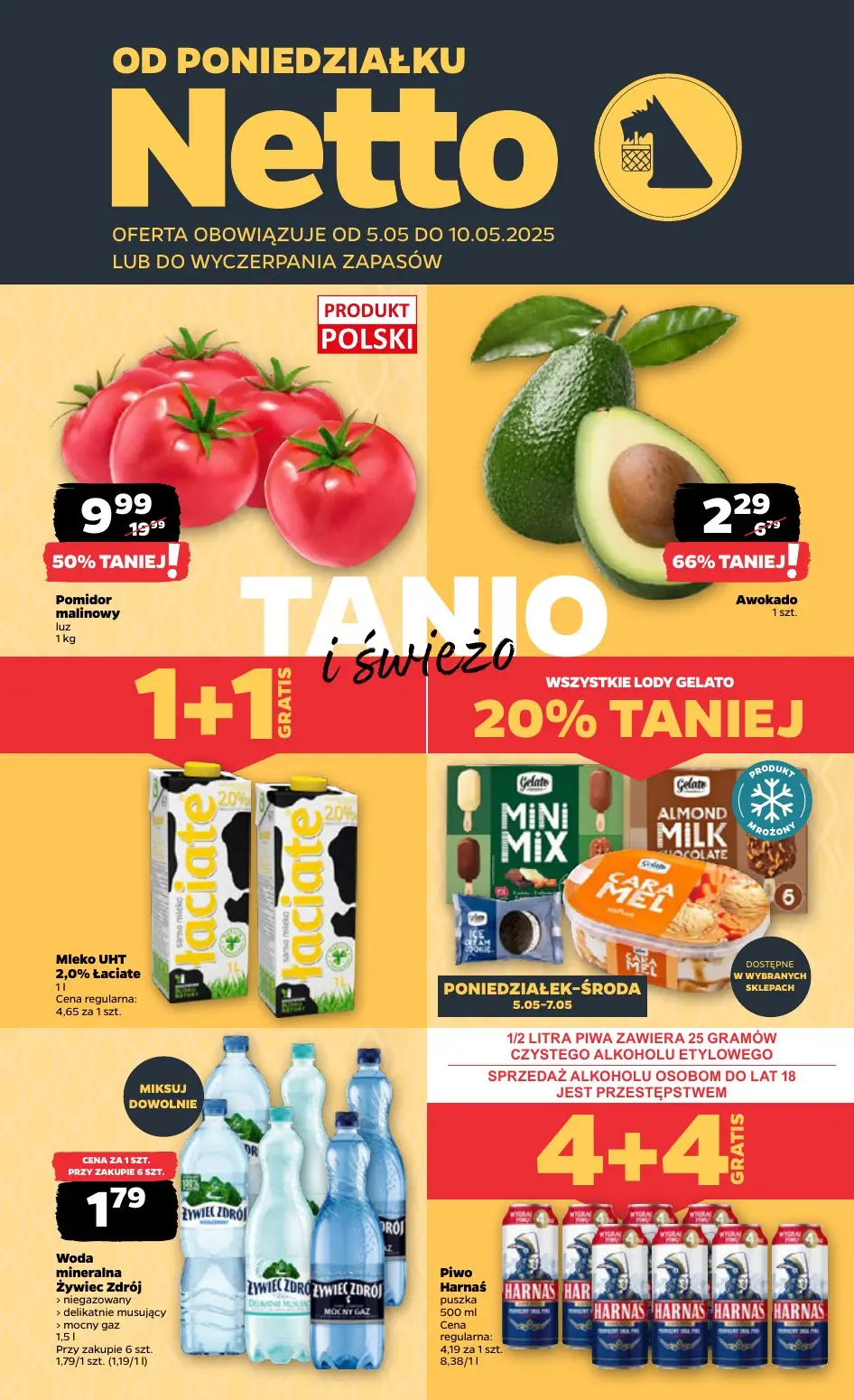 gazetka promocyjna NETTO Od poniedziałku - Strona 1