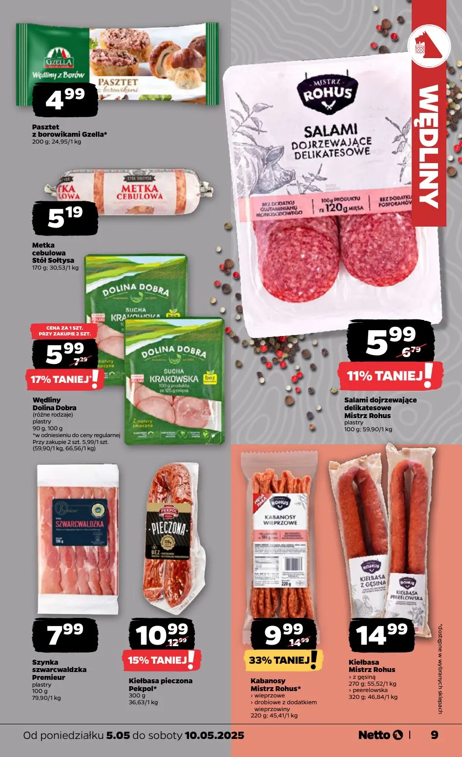 gazetka promocyjna NETTO Od poniedziałku - Strona 9