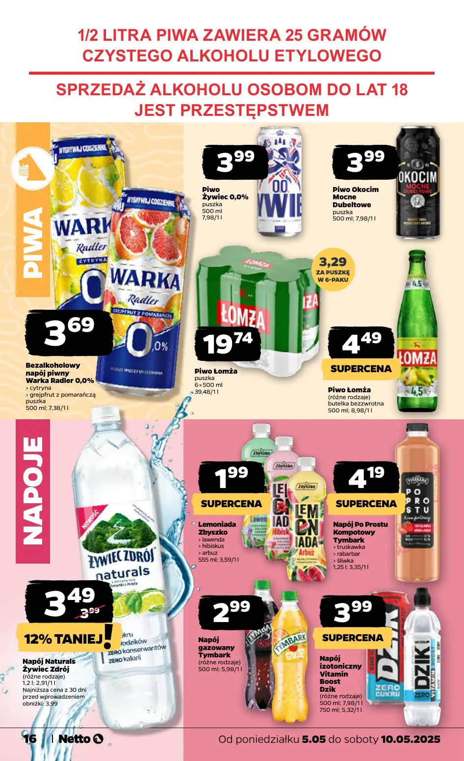 gazetka promocyjna NETTO Od poniedziałku - Strona 16