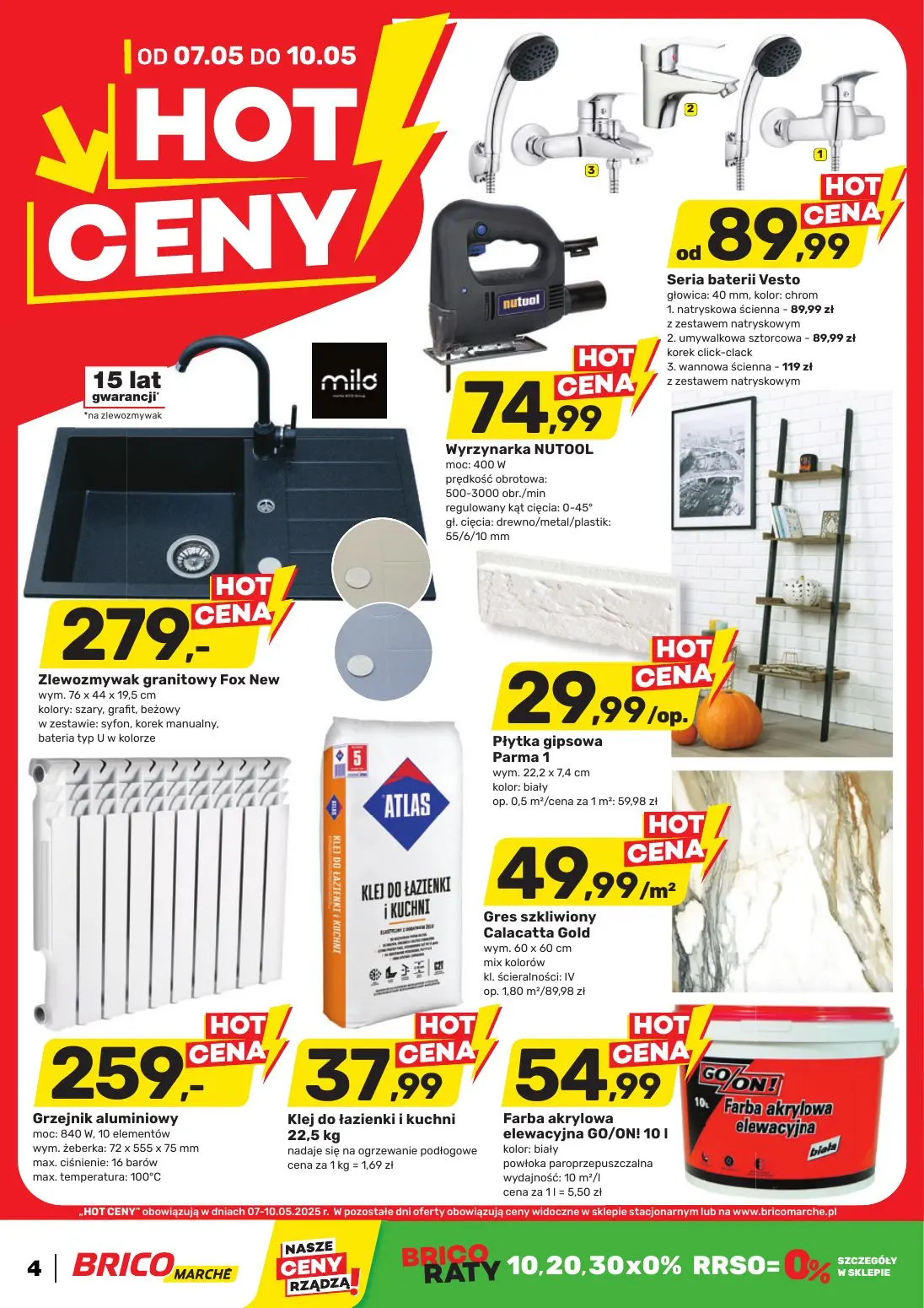 gazetka promocyjna BRICOMARCHE Hot ceny - Strona 1