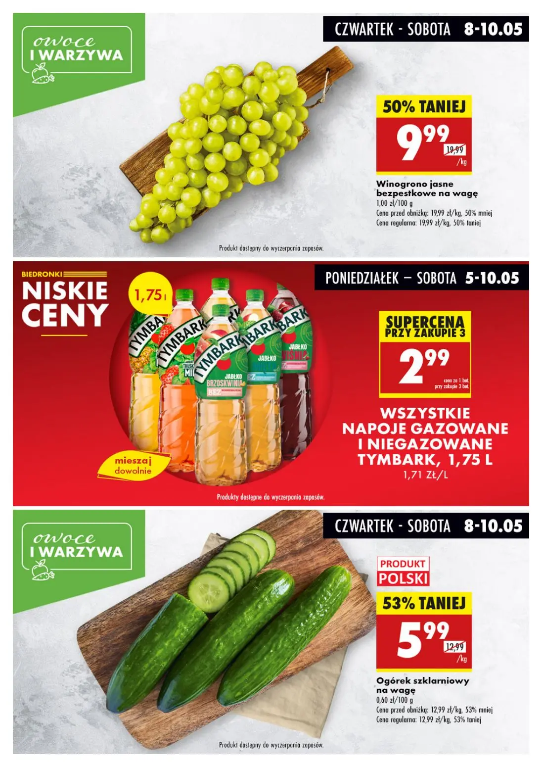 gazetka promocyjna Biedronka Biedronkowe oszczędności - Strona 2