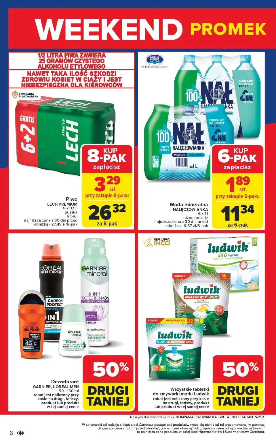 gazetka promocyjna Carrefour Market Weekend promek już od czwartku - Strona 6