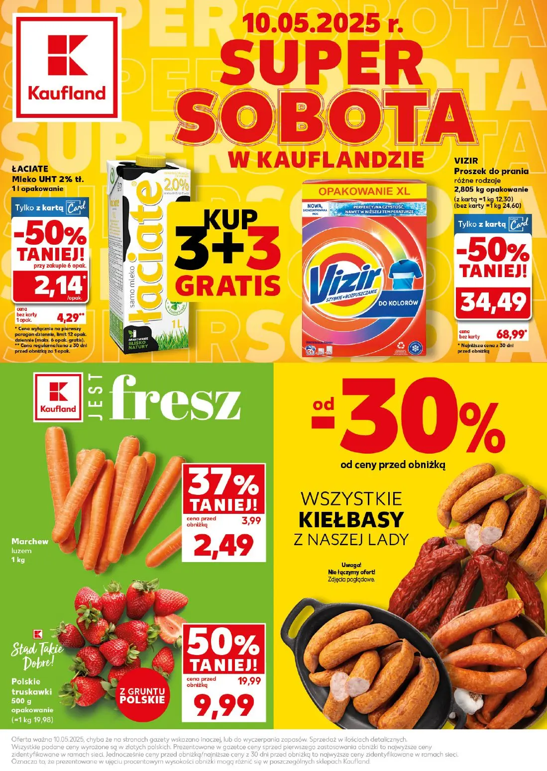 gazetka promocyjna Kaufland Super Sobota - Strona 1