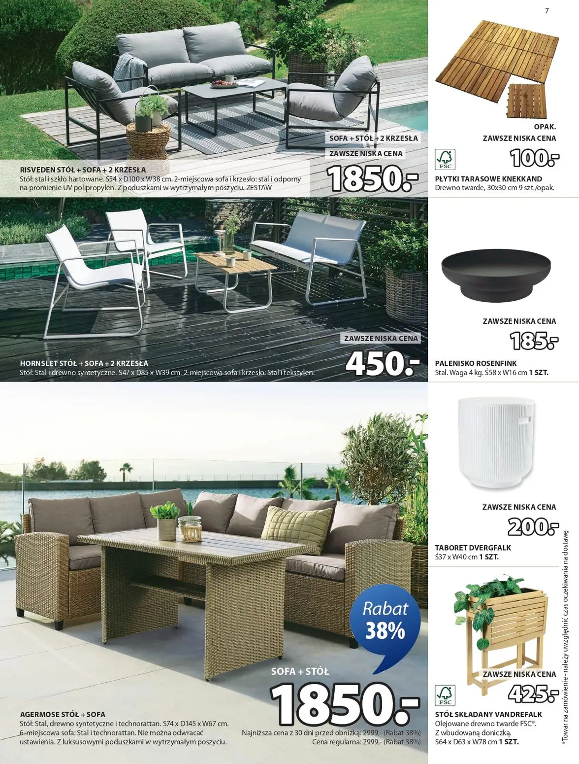 gazetka promocyjna JYSK Świetna oferta do ogrodu - Strona 7