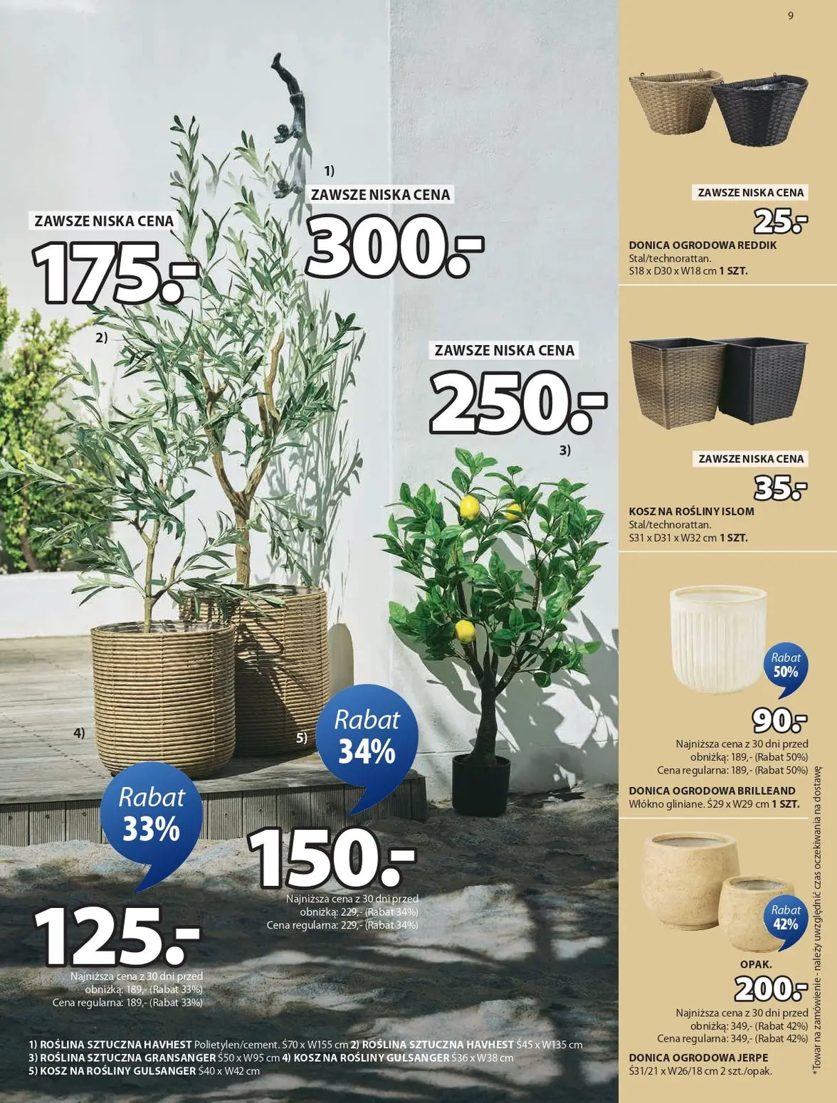 gazetka promocyjna JYSK Świetna oferta do ogrodu - Strona 9