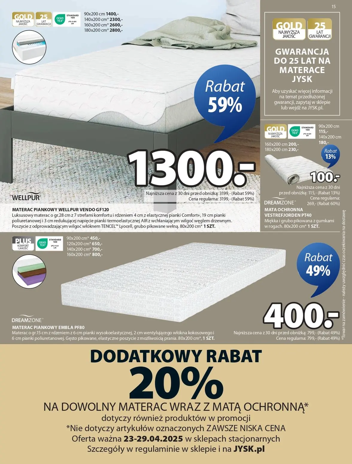 gazetka promocyjna JYSK Świetna oferta do ogrodu - Strona 15