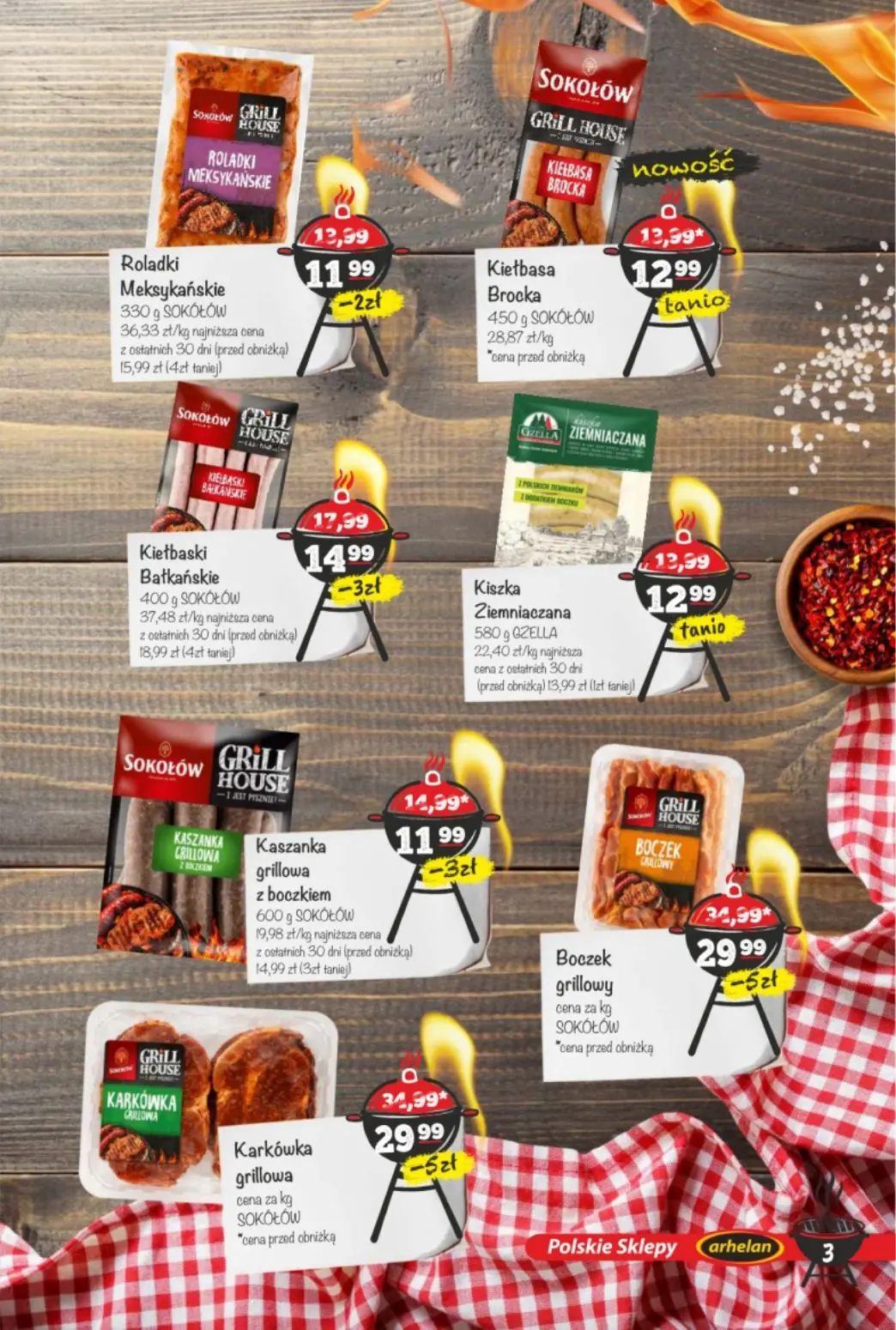 gazetka promocyjna arhelan Grillowanie w Arhelanie - Strona 3