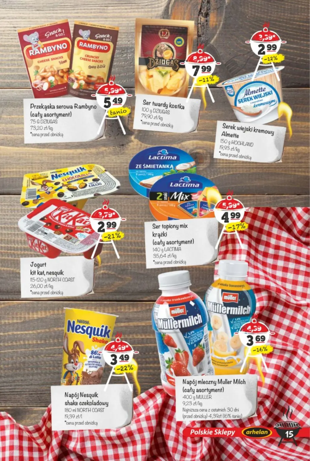 gazetka promocyjna arhelan Grillowanie w Arhelanie - Strona 15