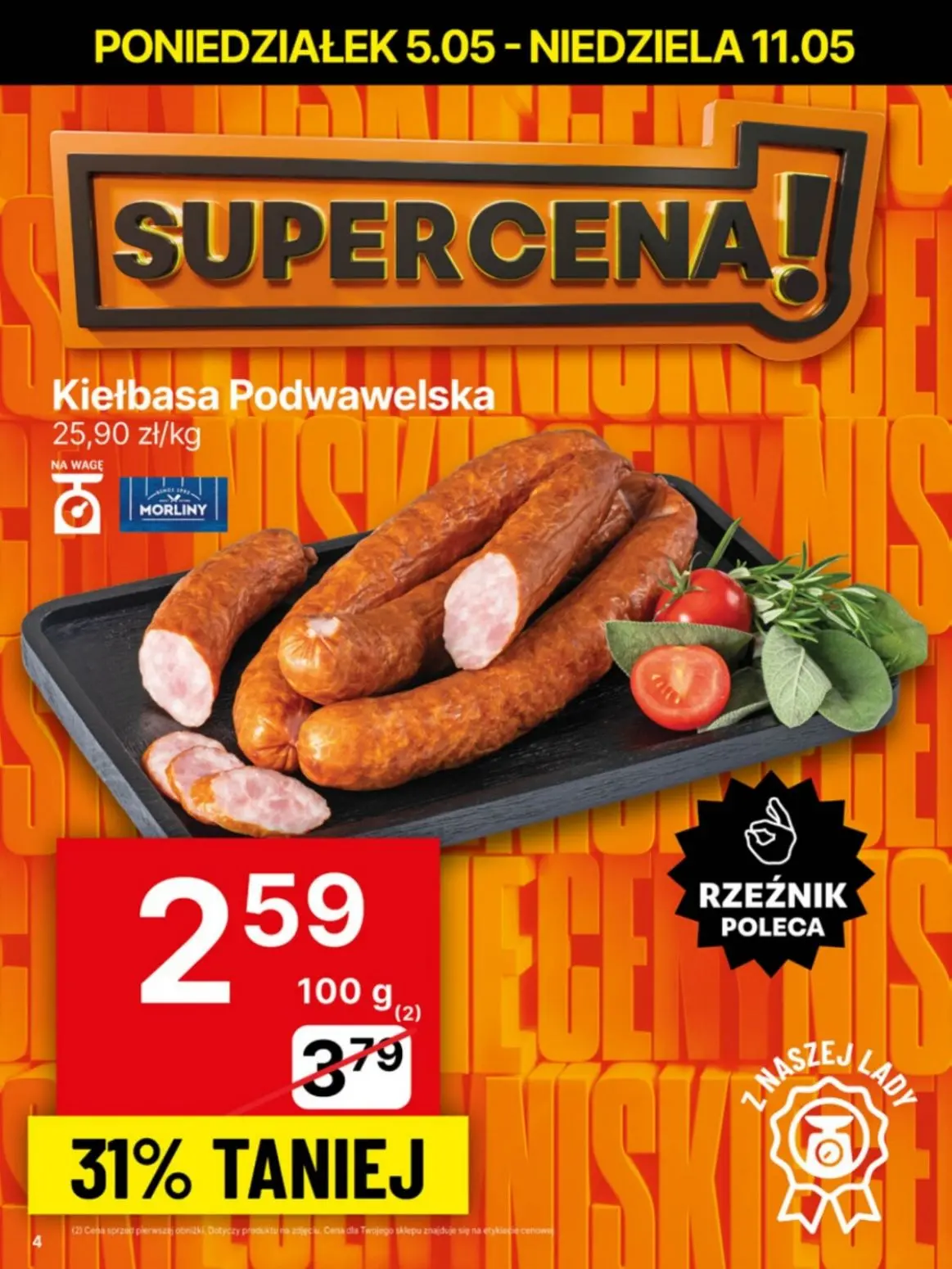 gazetka promocyjna Delikatesy Centrum Od poniedziałku - Strona 4
