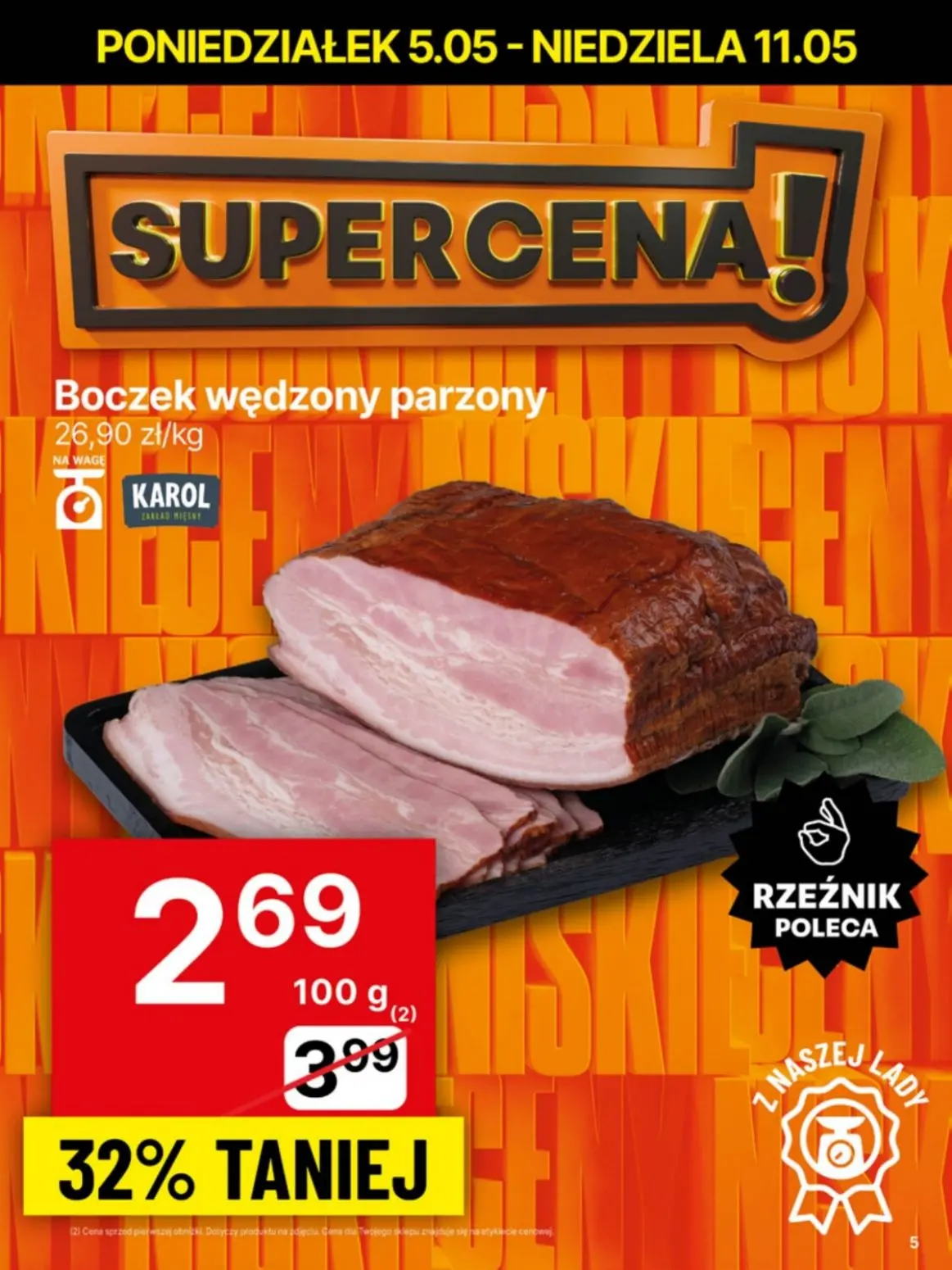 gazetka promocyjna Delikatesy Centrum Od poniedziałku - Strona 5
