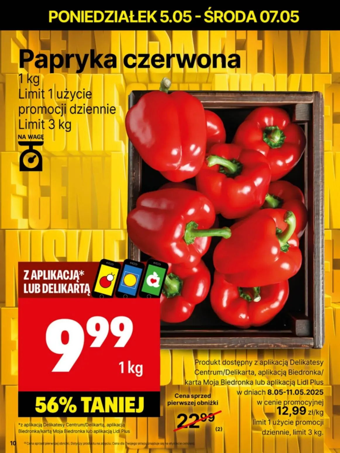 gazetka promocyjna Delikatesy Centrum Od poniedziałku - Strona 10