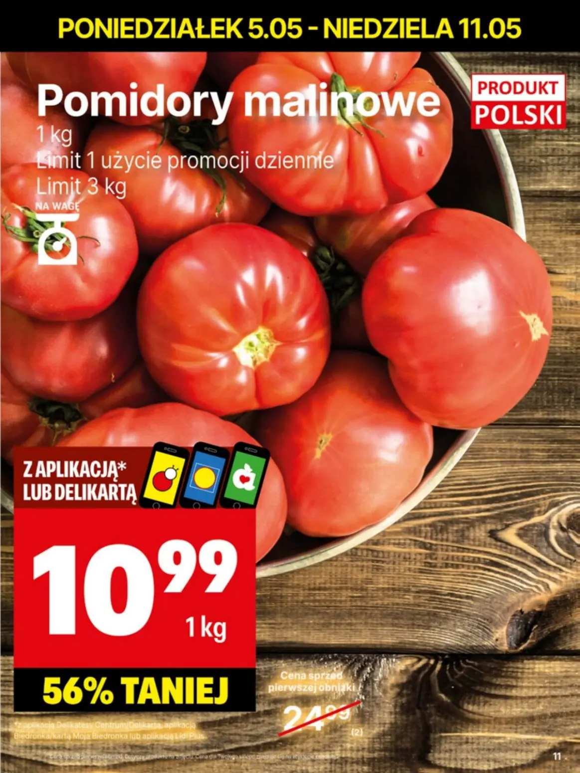 gazetka promocyjna Delikatesy Centrum Od poniedziałku - Strona 11