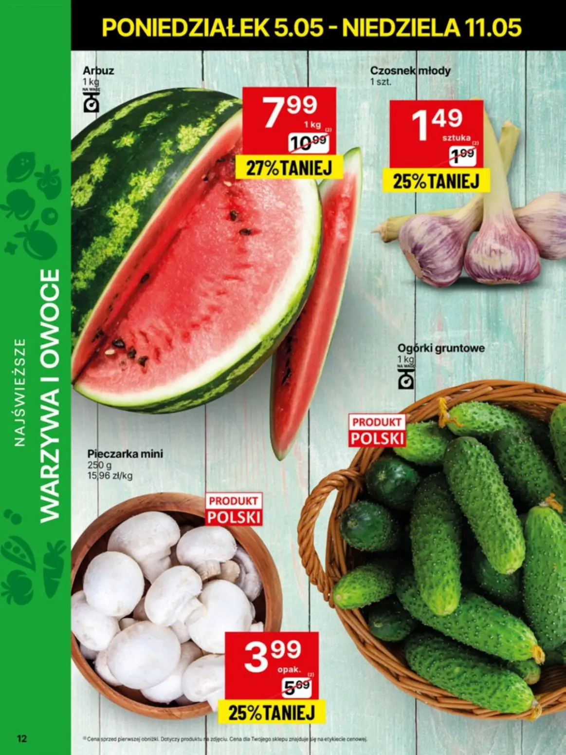 gazetka promocyjna Delikatesy Centrum Od poniedziałku - Strona 12