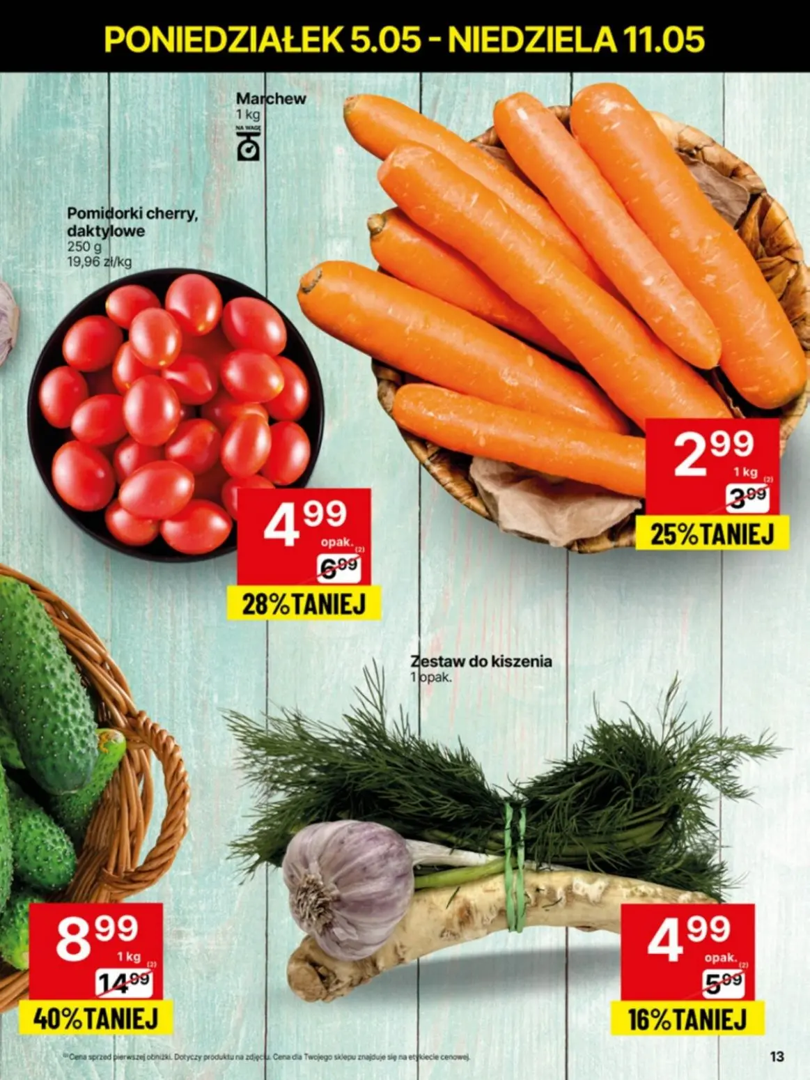 gazetka promocyjna Delikatesy Centrum Od poniedziałku - Strona 13