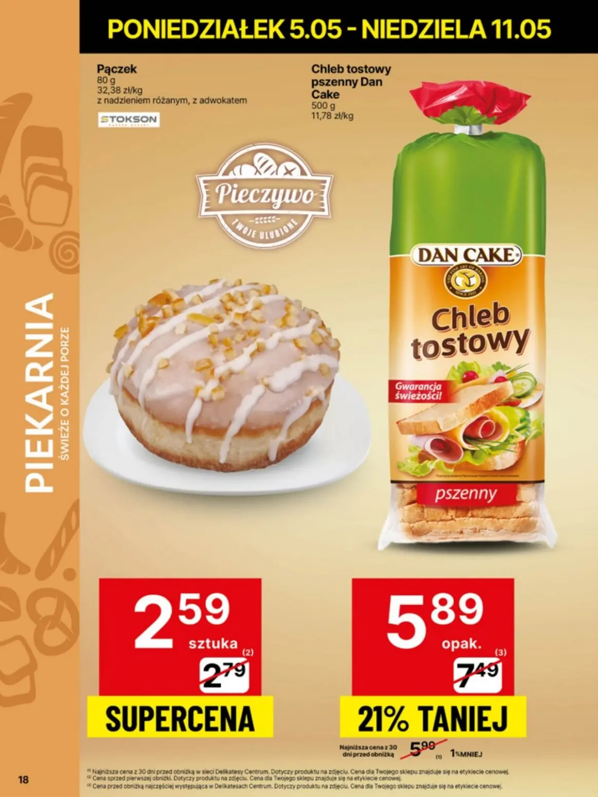 gazetka promocyjna Delikatesy Centrum Od poniedziałku - Strona 18