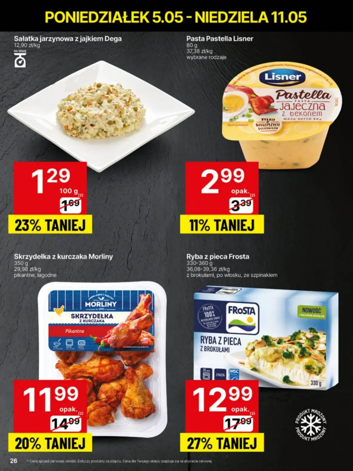 gazetka promocyjna Delikatesy Centrum Od poniedziałku - Strona 26