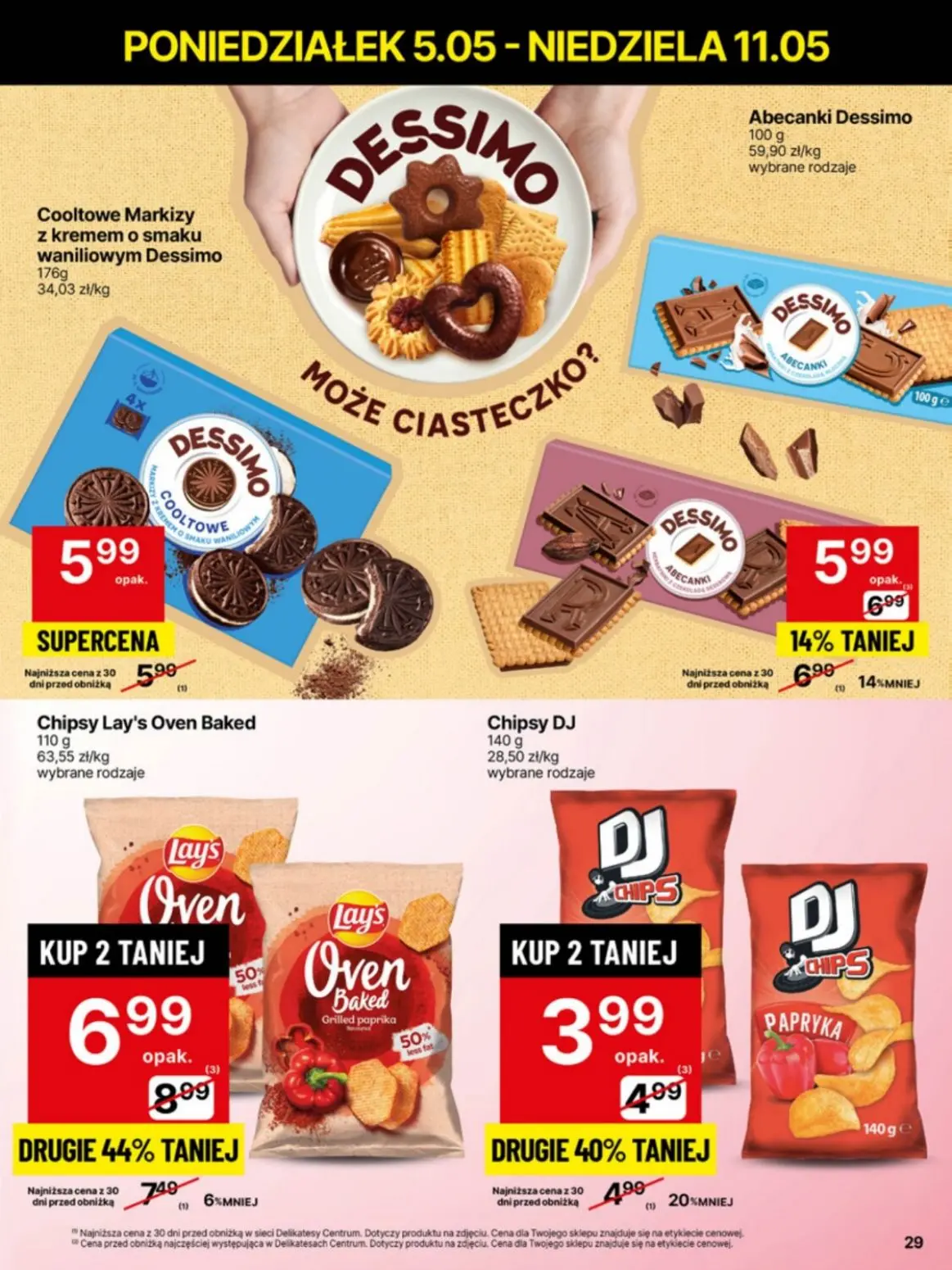 gazetka promocyjna Delikatesy Centrum Od poniedziałku - Strona 29