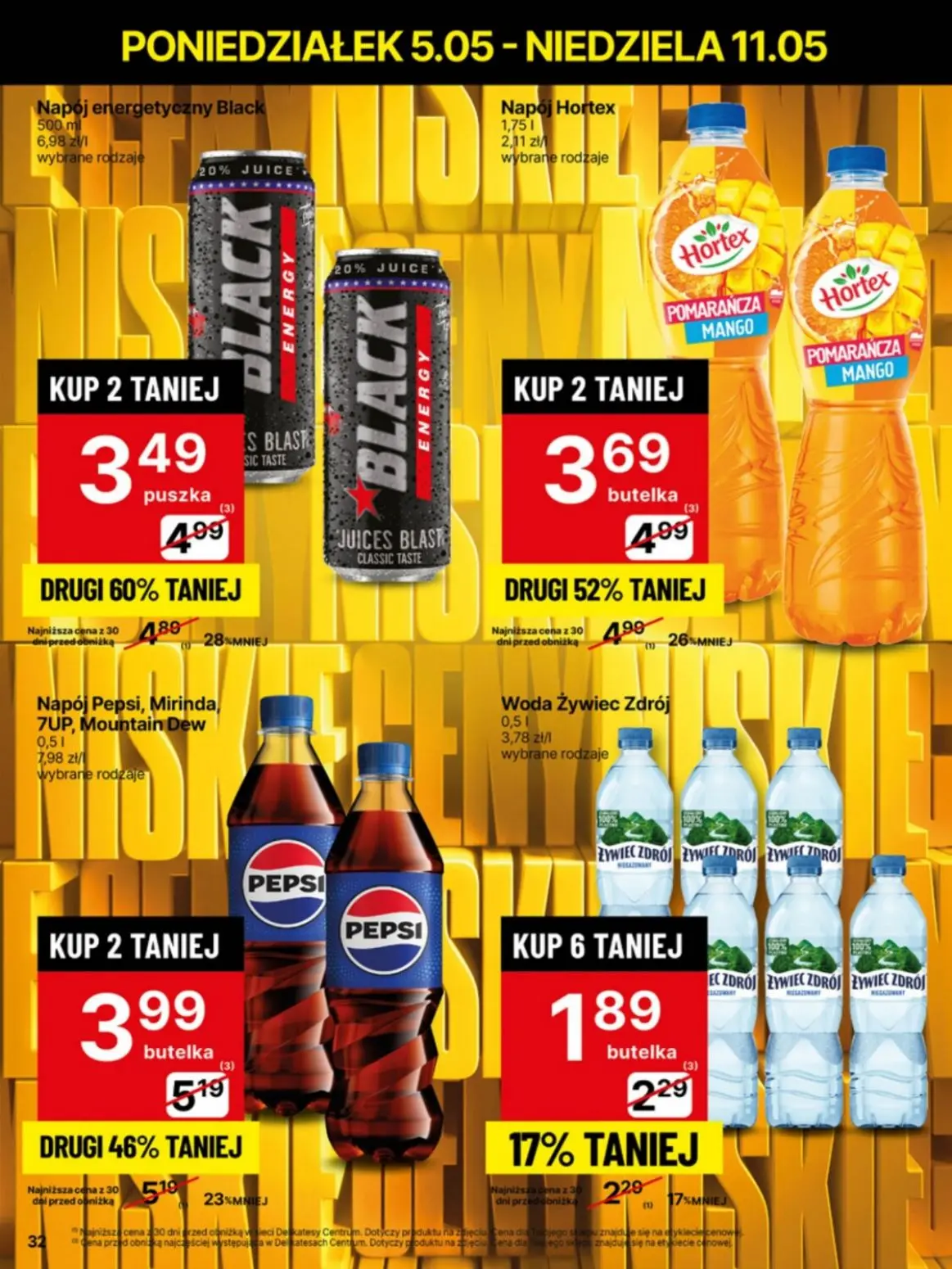 gazetka promocyjna Delikatesy Centrum Od poniedziałku - Strona 32