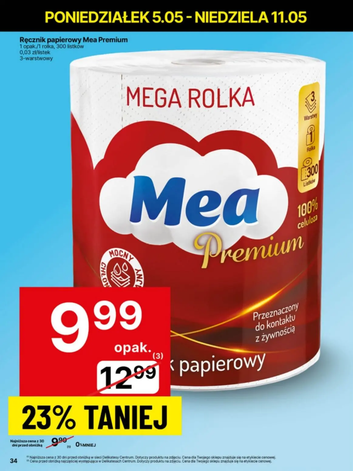 gazetka promocyjna Delikatesy Centrum Od poniedziałku - Strona 34