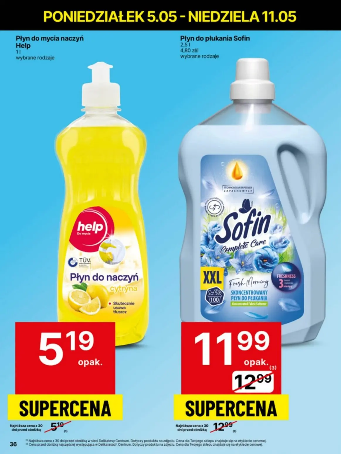 gazetka promocyjna Delikatesy Centrum Od poniedziałku - Strona 36
