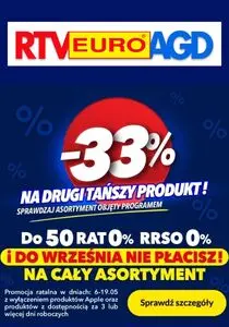 Gazetka promocyjna RTV EURO AGD, ważna od 2025-05-08 do 2025-05-11.