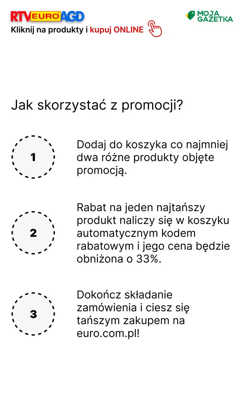 gazetka promocyjna RTV EURO AGD Drugi produkt -33% - Strona 2