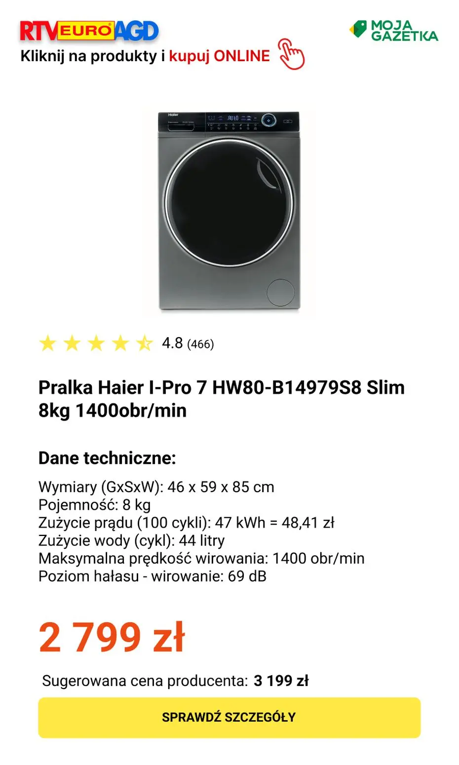 gazetka promocyjna RTV EURO AGD Drugi produkt -33% - Strona 3