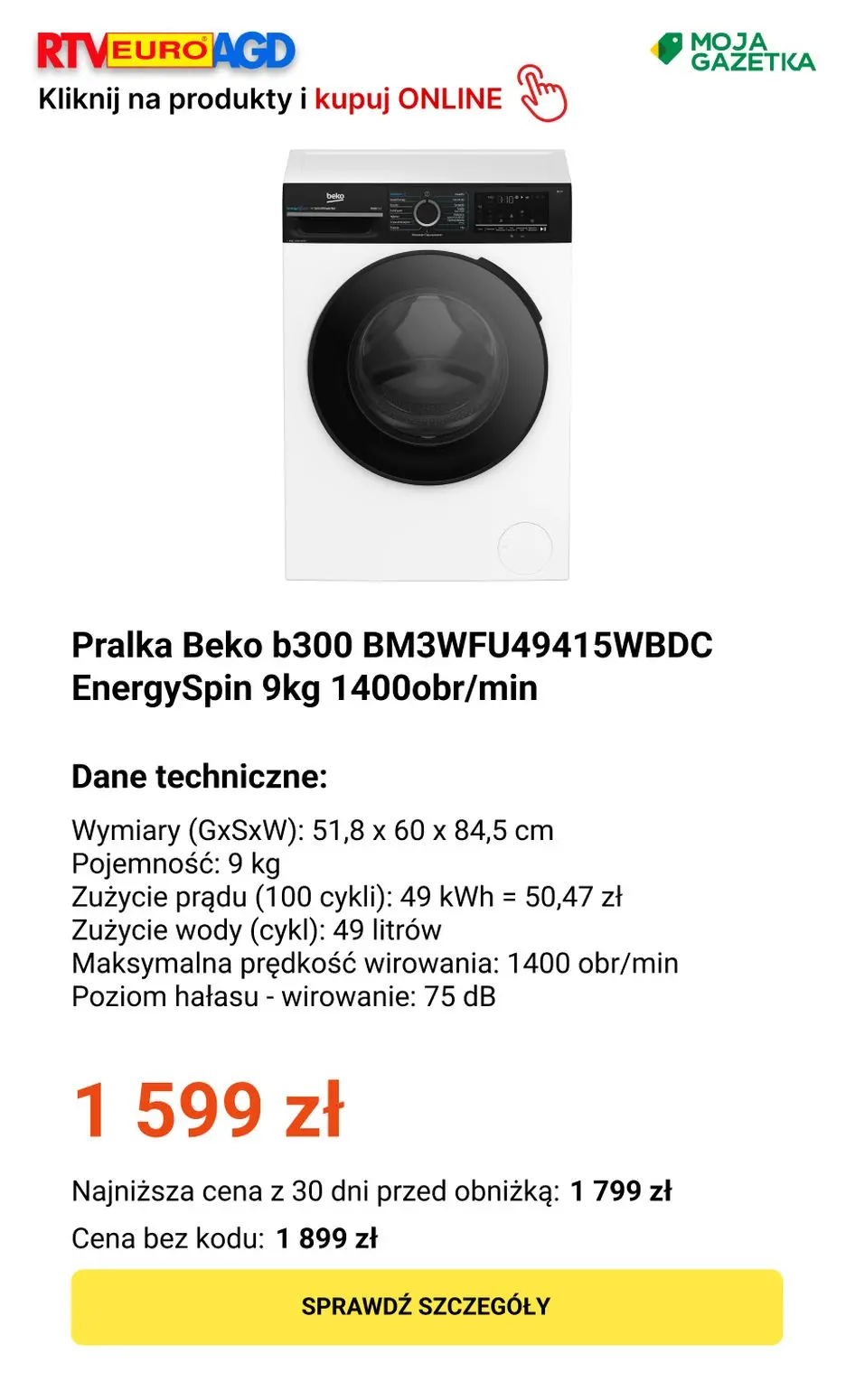 gazetka promocyjna RTV EURO AGD Drugi produkt -33% - Strona 14