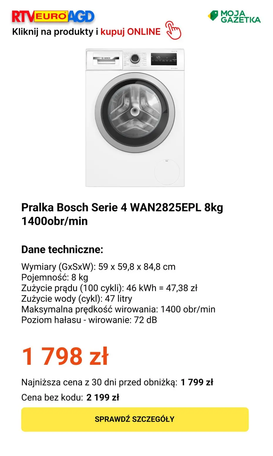 gazetka promocyjna RTV EURO AGD Drugi produkt -33% - Strona 15
