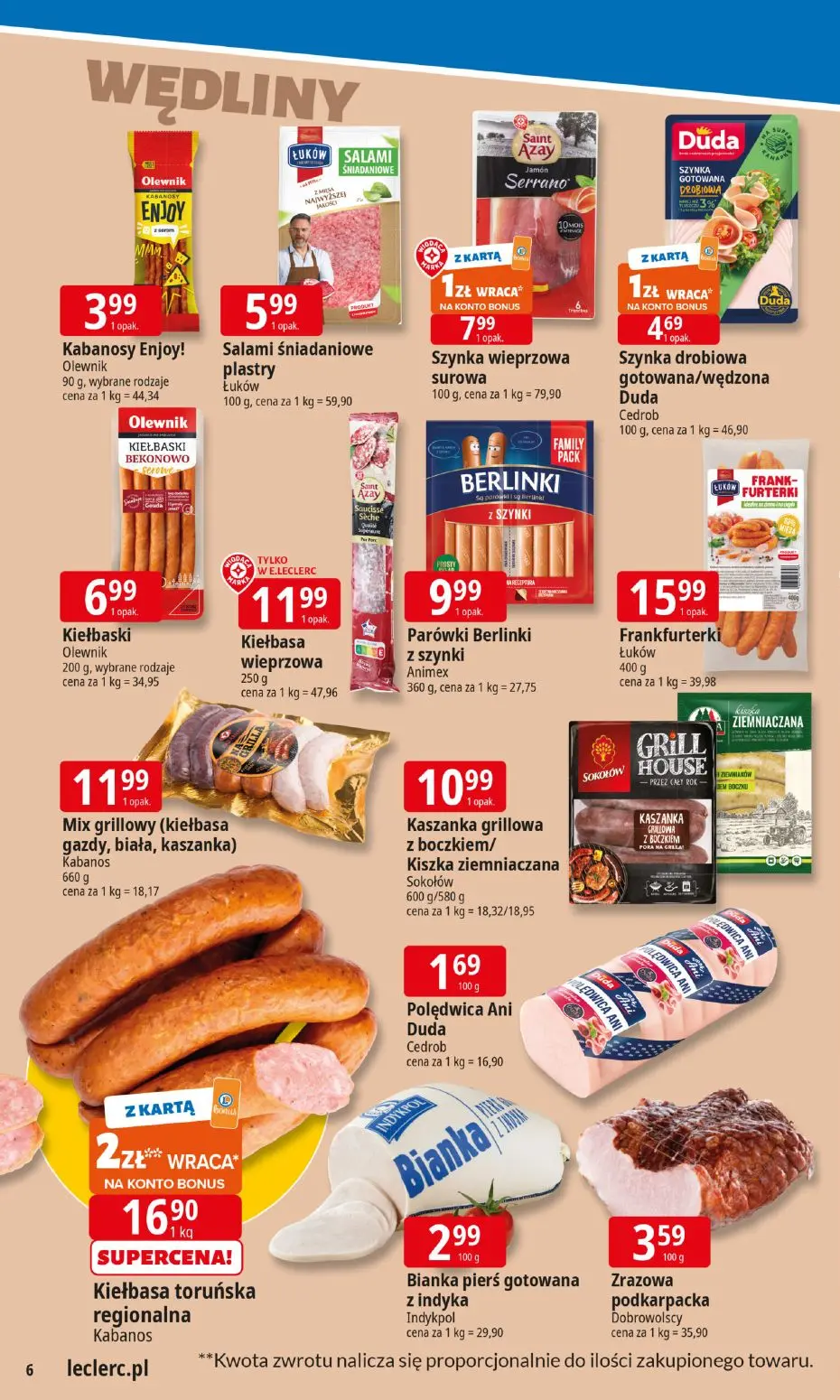 gazetka promocyjna E.Leclerc - Strona 6