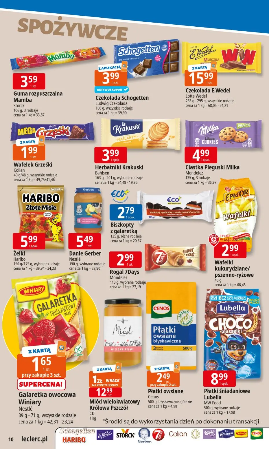 gazetka promocyjna E.Leclerc - Strona 10