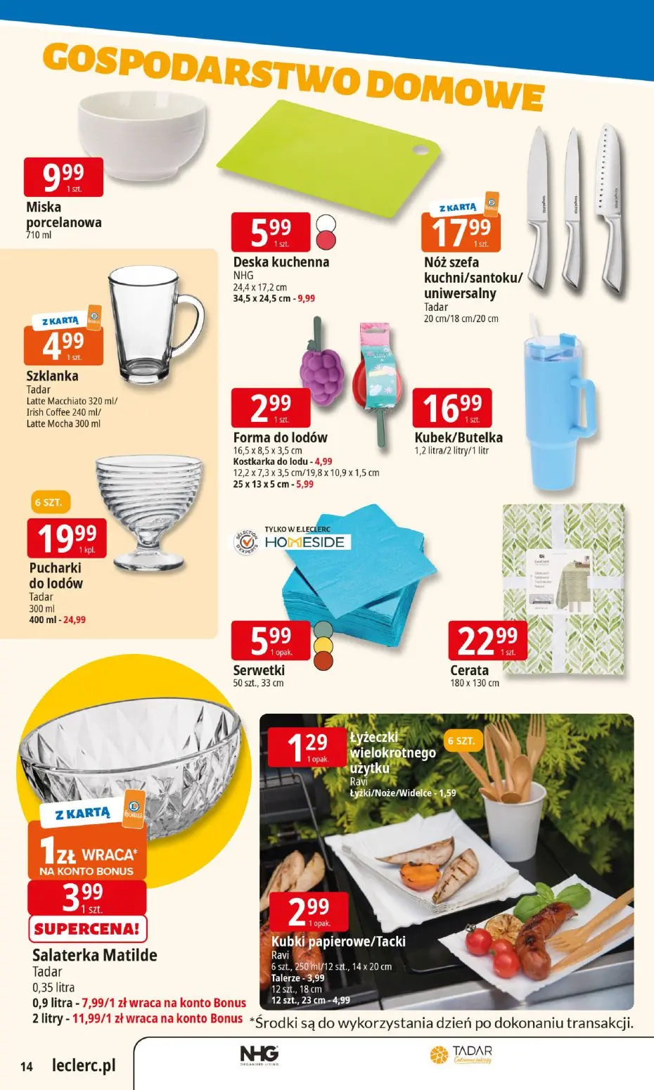 gazetka promocyjna E.Leclerc - Strona 14