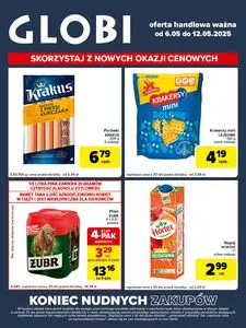 Gazetka promocyjna Globi, ważna od 2025-05-06 do 2025-05-12.