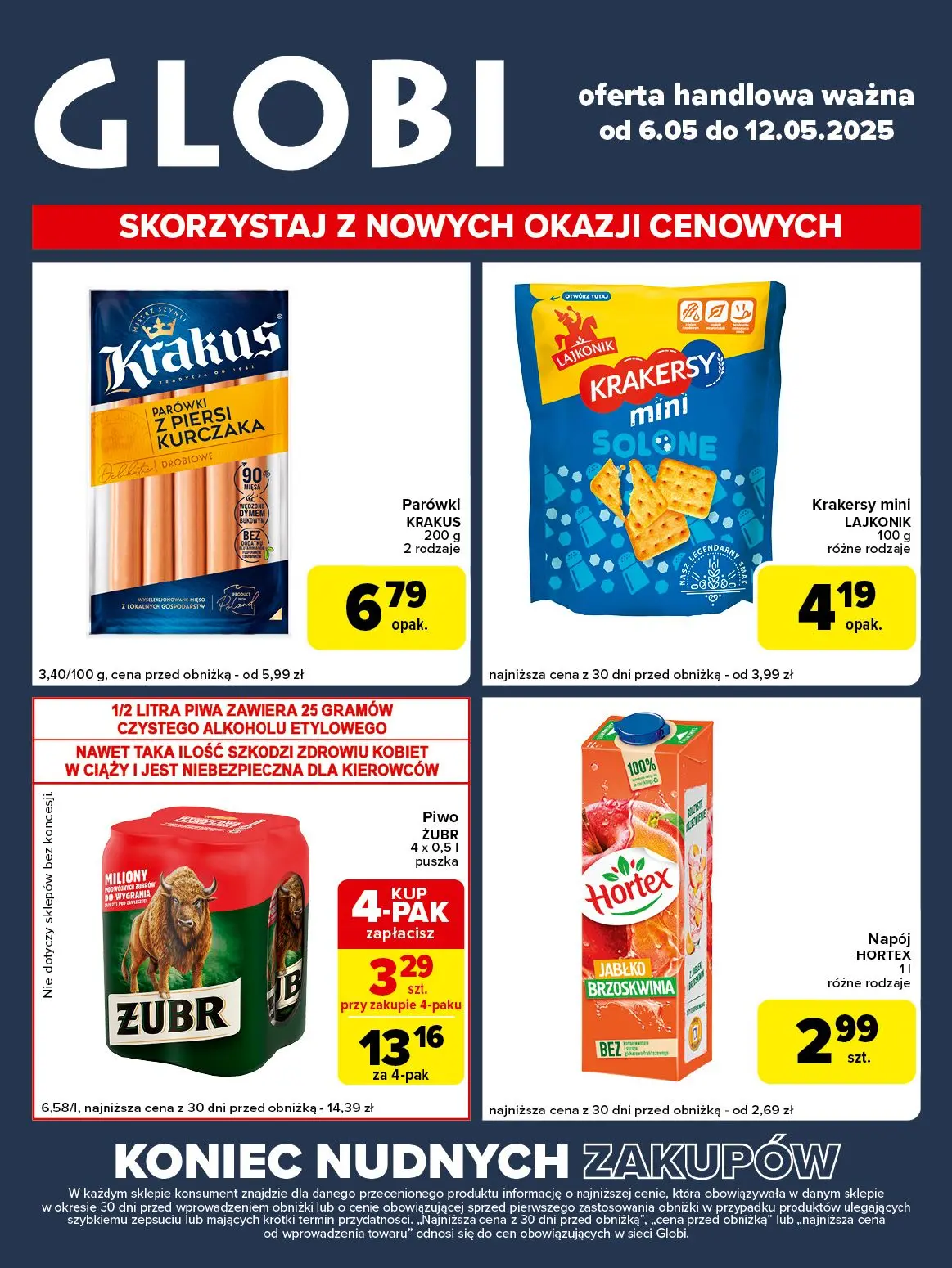 gazetka promocyjna Globi Koniec nudnych zakupów - Strona 1