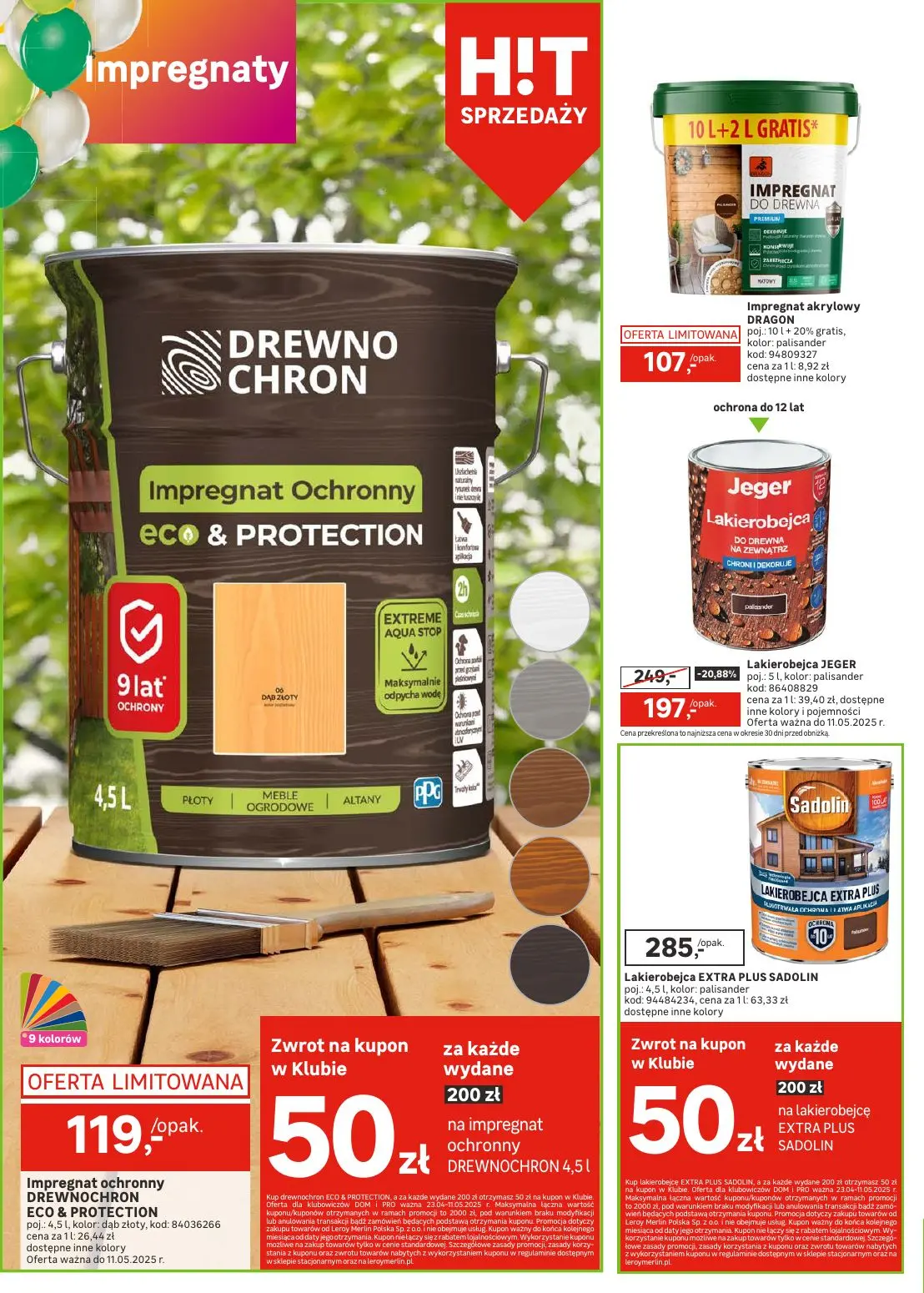 gazetka promocyjna Leroy Merlin Majowe promocje - Strona 10