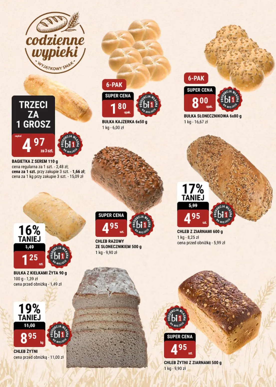 gazetka promocyjna bi1 Białystok, Ełk, Rzeszów, Szczecin - Strona 12