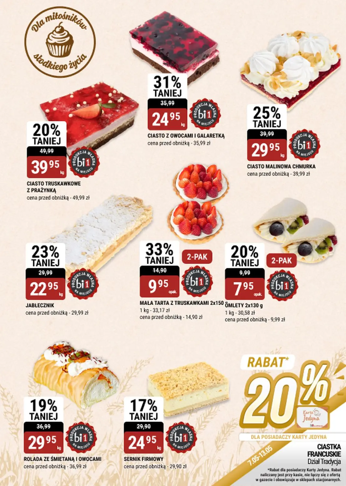 gazetka promocyjna bi1 Białystok, Ełk, Rzeszów, Szczecin - Strona 13