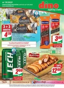 Gazetka promocyjna dino, ważna od 2025-05-07 do 2025-05-13.
