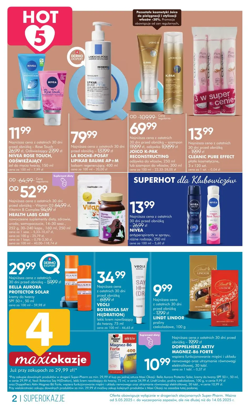 gazetka promocyjna SUPER-PHARM Specjaliści od pięknej cery - Strona 2