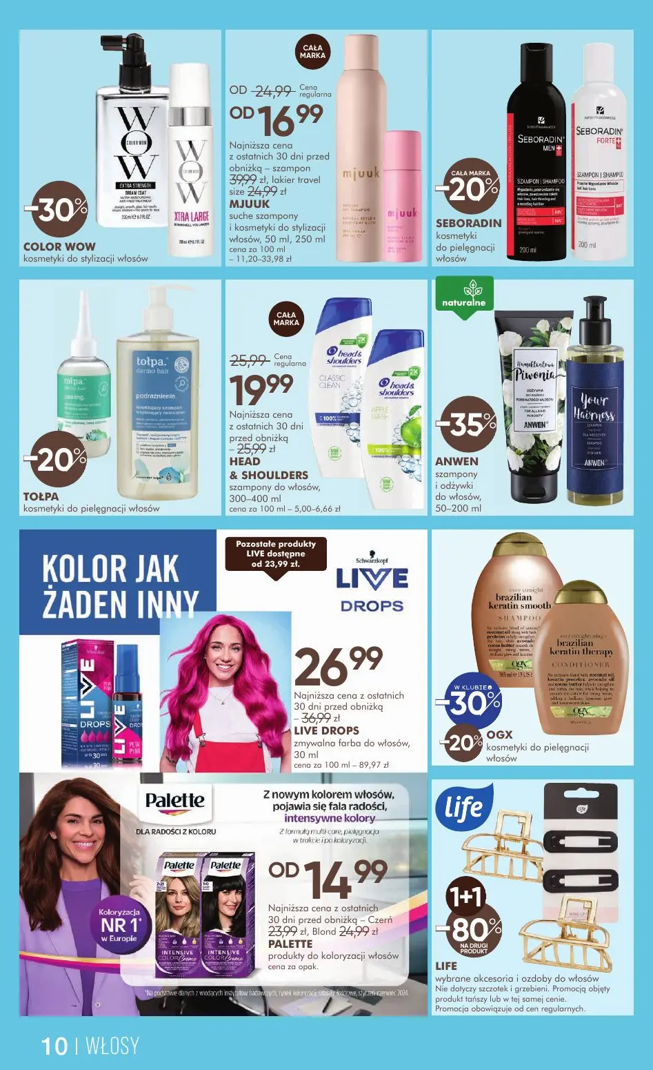 gazetka promocyjna SUPER-PHARM Specjaliści od pięknej cery - Strona 10