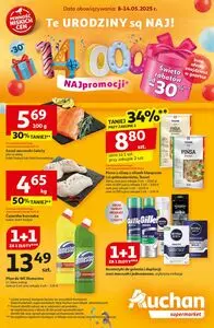 Gazetka promocyjna Auchan Supermarket, ważna od 2025-05-08 do 2025-05-14.