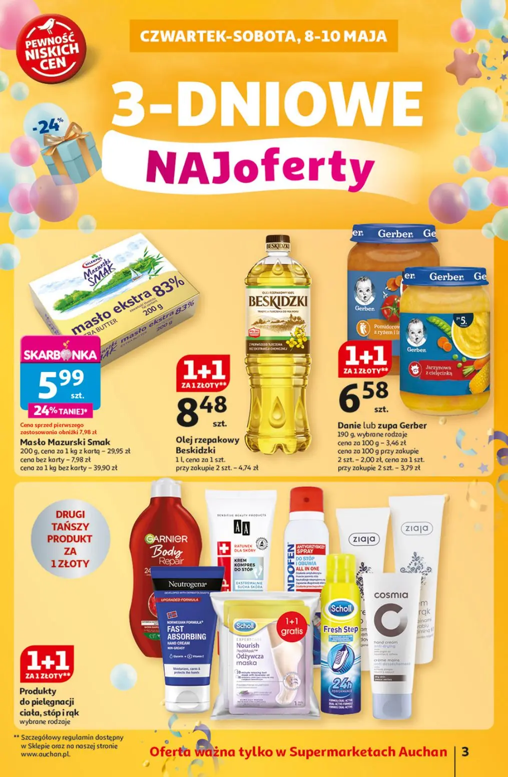 gazetka promocyjna Auchan Supermarket Pewność niskich cen - Strona 3