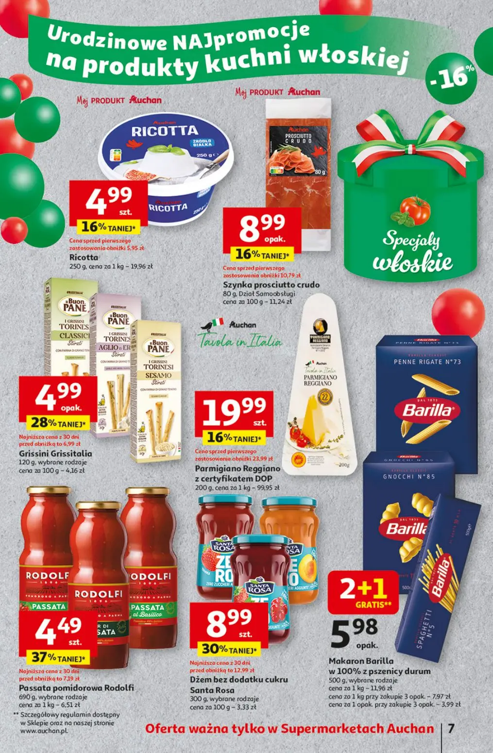 gazetka promocyjna Auchan Supermarket Pewność niskich cen - Strona 7