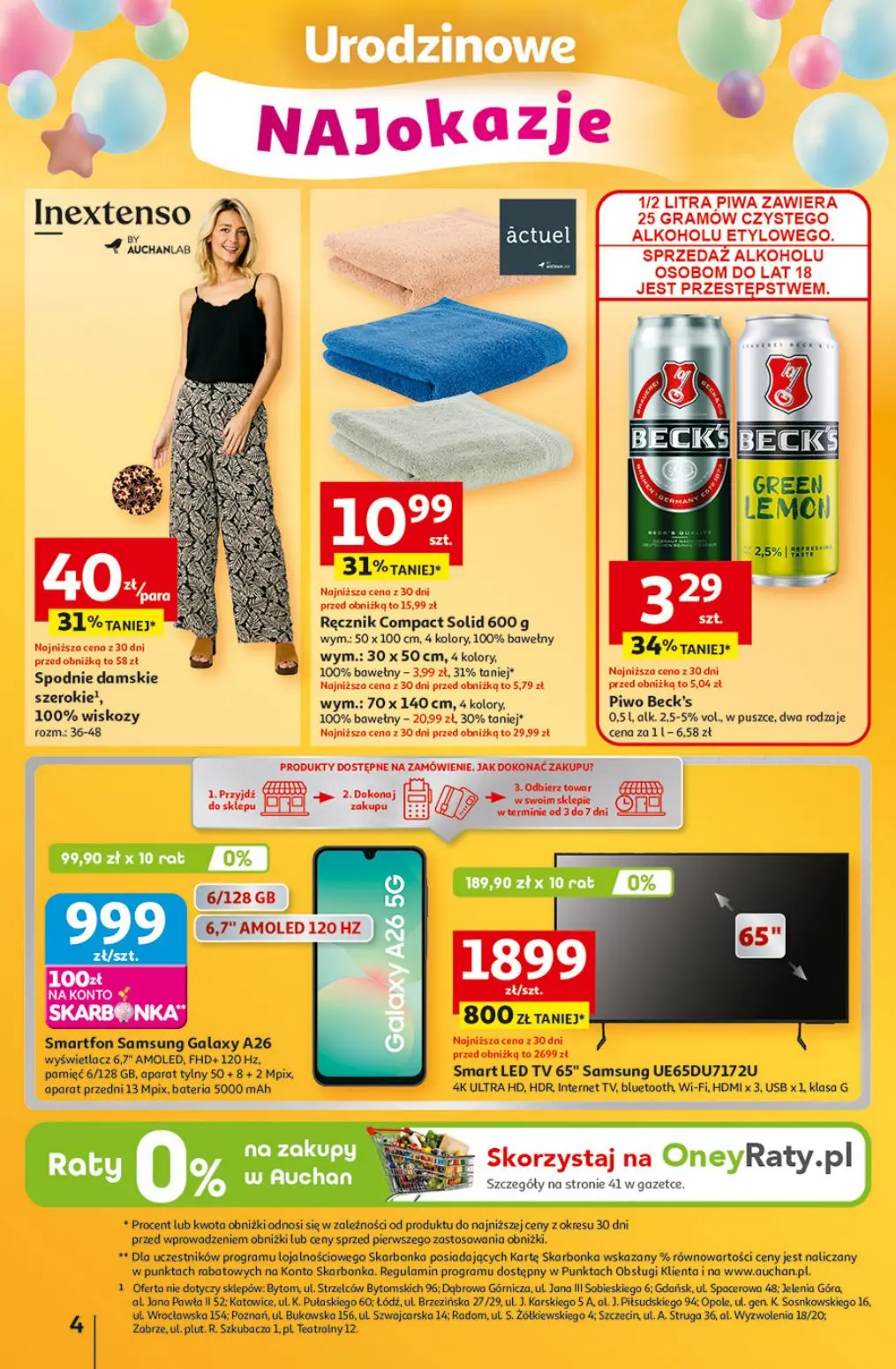 gazetka promocyjna Auchan Pewność niskich cen - Strona 4