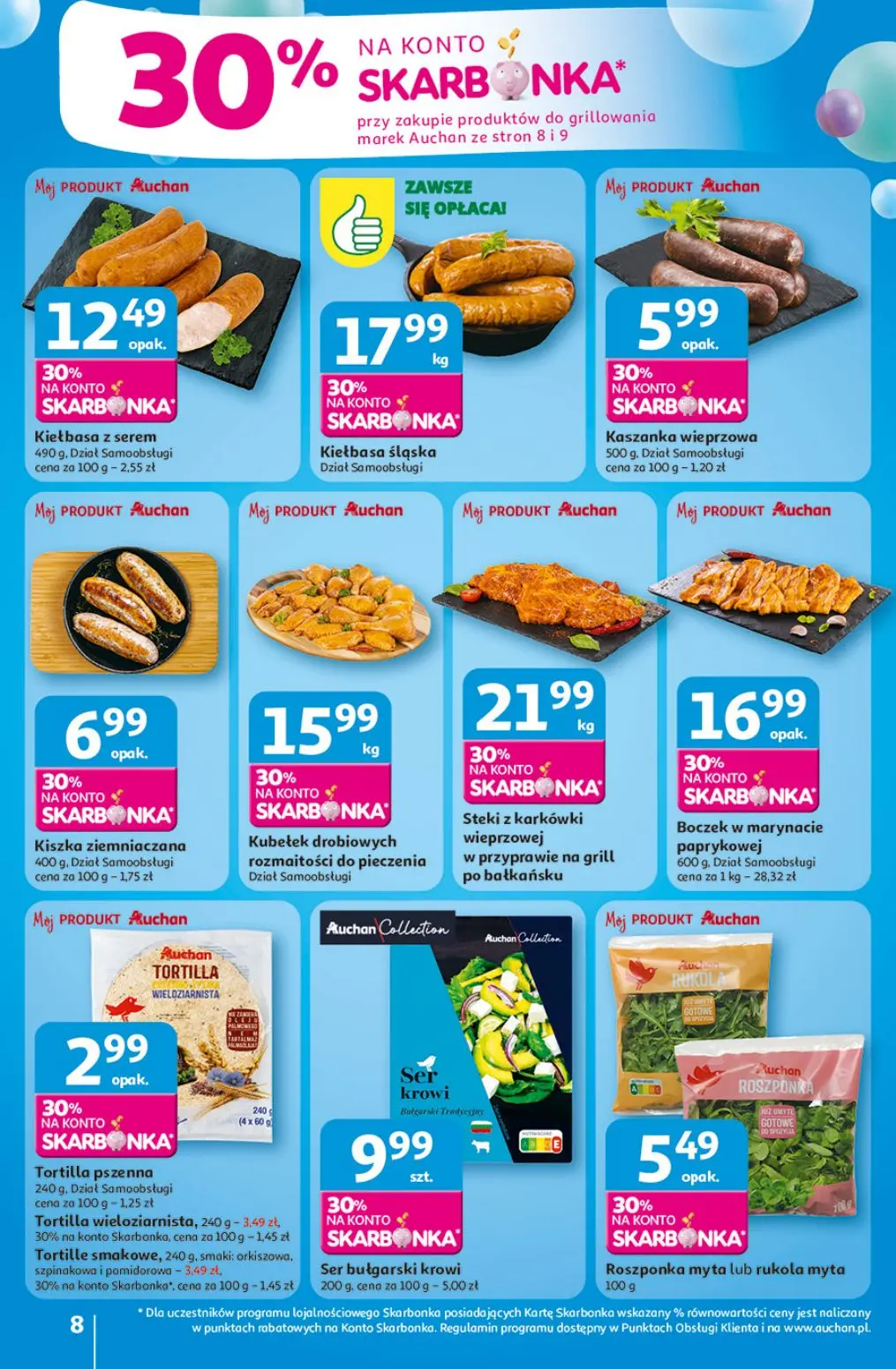 gazetka promocyjna Auchan Pewność niskich cen - Strona 8